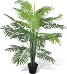 vidaXL Datlová palma v květináči 130 cm
