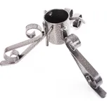 Tříramenný kovový stojan na vánoční…