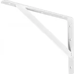 Konzole policová 300 x 195 x 30 mm bílá