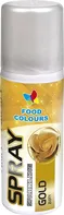 Dortis Food Colours Sparkline 50 ml zlatá