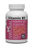 Natural Vitamin B5 20 mg 100 cps.