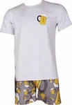 Lonka Koffing pivo/šedý melír XXL