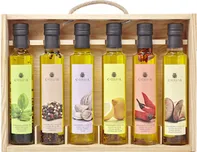 La Chinata Dárkové balení ochucených olivových olejů 6 ks