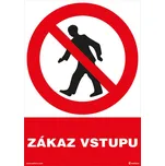 Walteco Fólie Zákaz vstupu