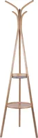 LeitMotiv Stojanový bambusový věšák se 2 policemi 170 cm
