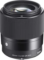 Sigma 30 mm f/1,4 DC DN Contemporary pro Canon EF-M