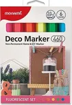 Monami Deco Marker 460 Fluo set 6 ks