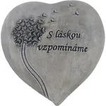 Morex X6473 dekorace srdce šedá