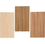 Dřevěná dýha 12 x 22 cm 3 ks…