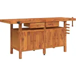 Pracovní stůl se zásuvkami a svěráky…