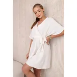 KESI Mušelínové šaty s pasem světle…