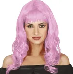 Fiestas Guirca Paruka s ofinou růžová