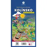 Kolínsko: Ručně malovaná cyklomapa -…