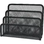 Europen Stojánek drátěný na dopisy černý