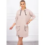 Dámské šaty s kapucí a kapsami 9350…