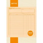 Optys 1076 dodací list A4 100 listů