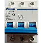 Showpelec DZ47-63 C20 400V/20A/C