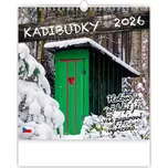 Helma365 Nástěnný kalendář Kadibudky…