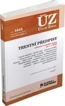ÚZ 1645: Trestní předpisy 2026 -…