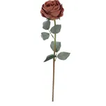 Autronic Růže umělá 36 cm hnědá