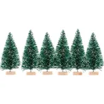 Vánoční dekorativní stromečky zelené 5…