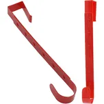 Věšák/hák na věnce 32-52 cm červený