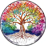 Strom života Moudrost závěsná vitráž 15…