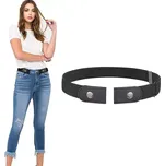 Real Home Pásek gumový černý 60-100 cm