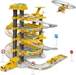 Garáž s autíčky 4 patra BV0546 žlutá