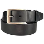 Penny Belts Kožený opasek 504-60 černý