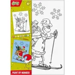 EPEE Grinch malování na plátno