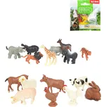 Teddies Zvířátko mini plast 8 ks mix…