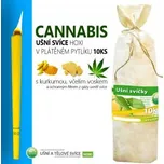 Ušní svíce HOXI s cannabisem - 10ks
