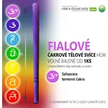 Čakrová tělová svíce HOXI FIALOVÁ