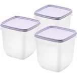 Orthex Freezer 1 l 3 ks fialový/bílý