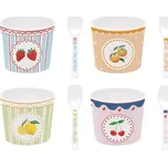 Easy Life Porcelánové misky na zmrzlinu…