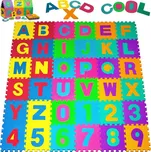 SpielWerk Pěnové puzzle 86 dílků barevné