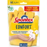 Spontex Confort 12109157 žluté 4 ks M