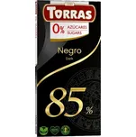 Torras Hořká čokoláda bez cukru 85 % 75…