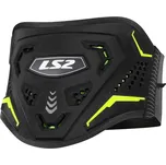 LS2 Koku ledvinový pás černý/žlutý XS-S