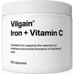 Vilgain Železo + Vitamin C 90 cps.