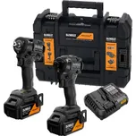 DeWALT DCK2224MP2T 2x 5,0 Ah + kufr