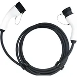 Elvix Nabíjecí kabel T2-T2 černý/bílý…