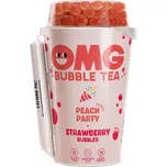 OMG Bubble Tea 265 ml broskev/jahodové…
