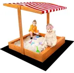 Baby Mix Dětské dřevěné pískoviště se…