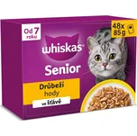 Whiskas Senior kapsička drůbeží hody ve…