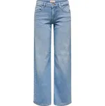 Only Wide Leg Light Blue Denim