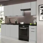 Kuchyňská linka Pearl WS0004 240 cm šedá