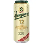 Staropramen Ležák 12° 0,5 l plech