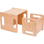 Tooky Toy H660 dřevěný stoleček a židle…
